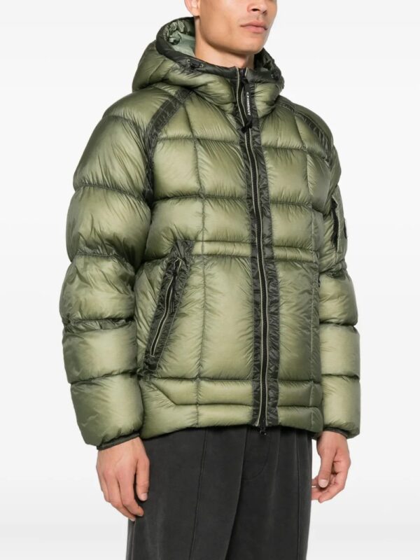 Hooded jacket with lens details - Image 3