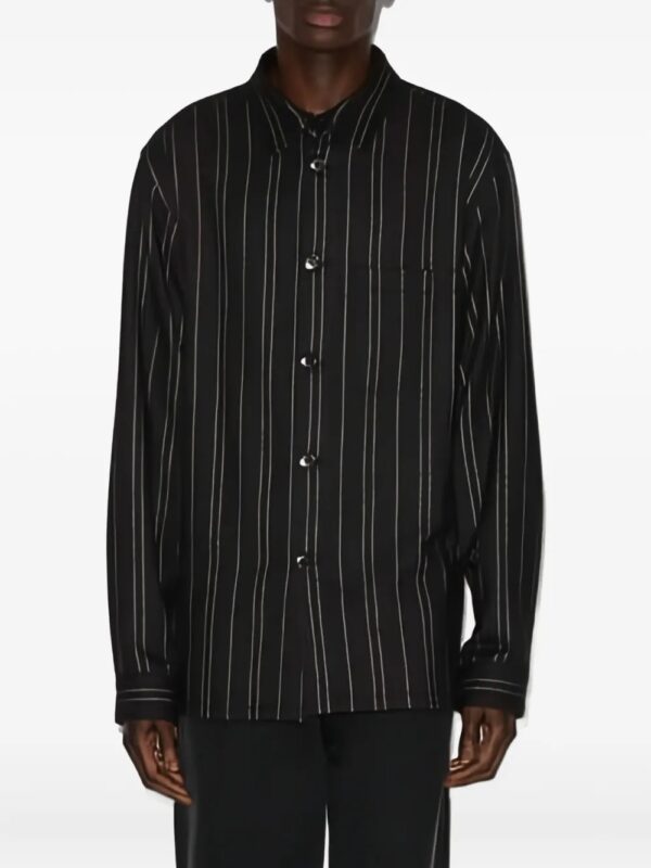 chemise en coton Irudy à fines rayures – Image 3