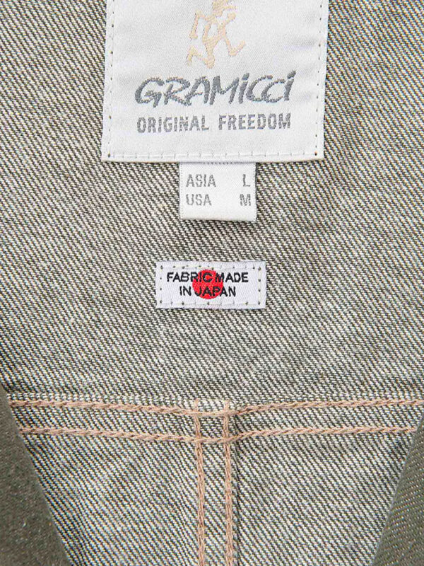 Japanese Slub zip-up denim jacket - Image 3