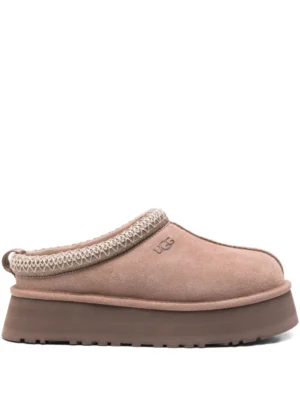 Tazz slippers with braided edges
