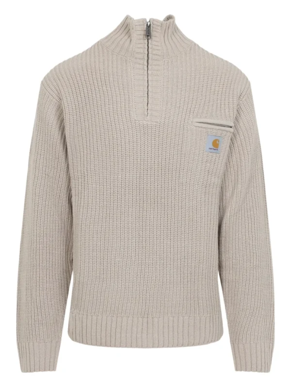 pull Detroit à col zippé