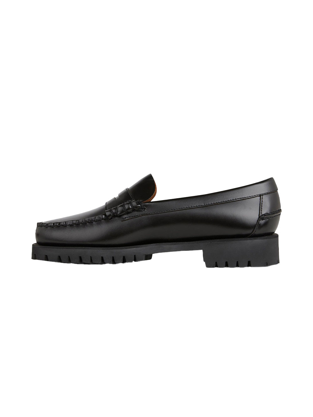 penny leather loafers - Image 3