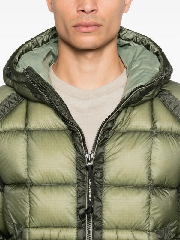 Hooded jacket with lens details - Image 5