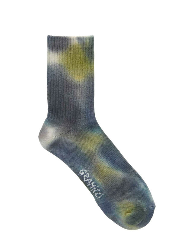 Chaussettes côtelées tie-dye Gramicci