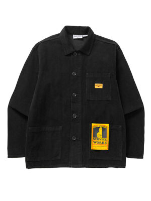 Chemise de travail en velours côtelé