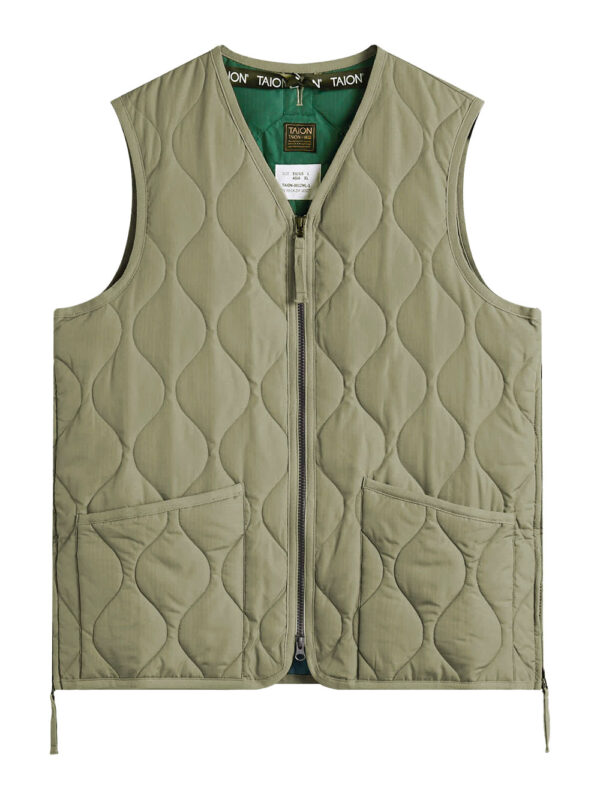 Veste sans manche à col V