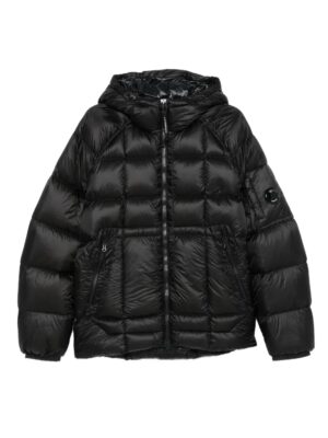 hooded puffer jacket