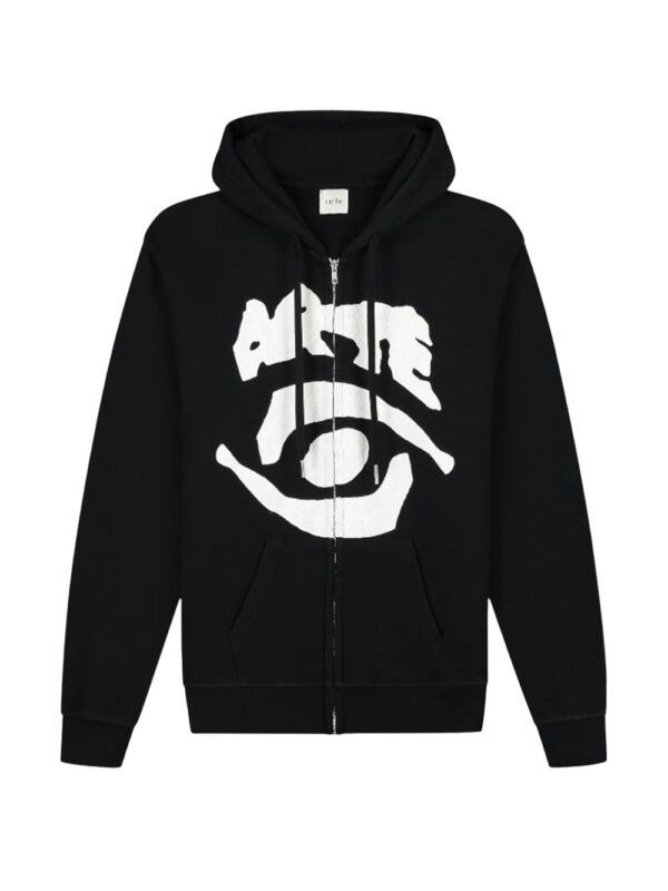 hoodie Eye à fermeture zippée