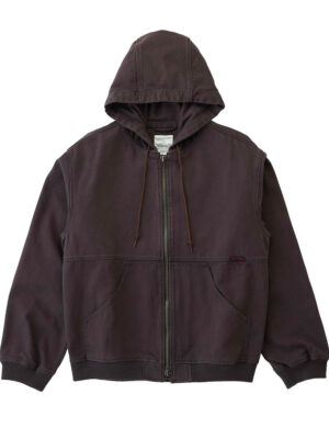veste zippée à capuche