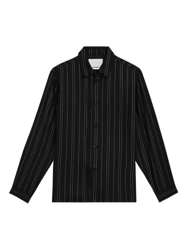 chemise en coton Irudy à fines rayures