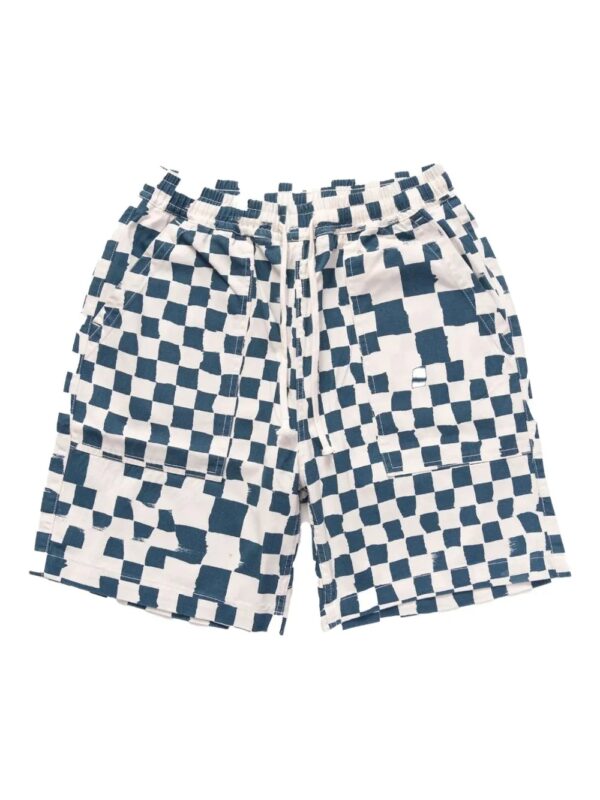 short à carreaux Chef