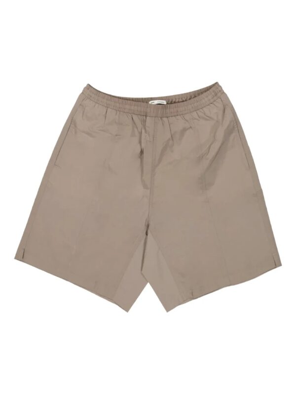 paneled swim shorts