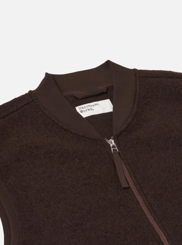 sleeveless zip-up jacket - Image 3