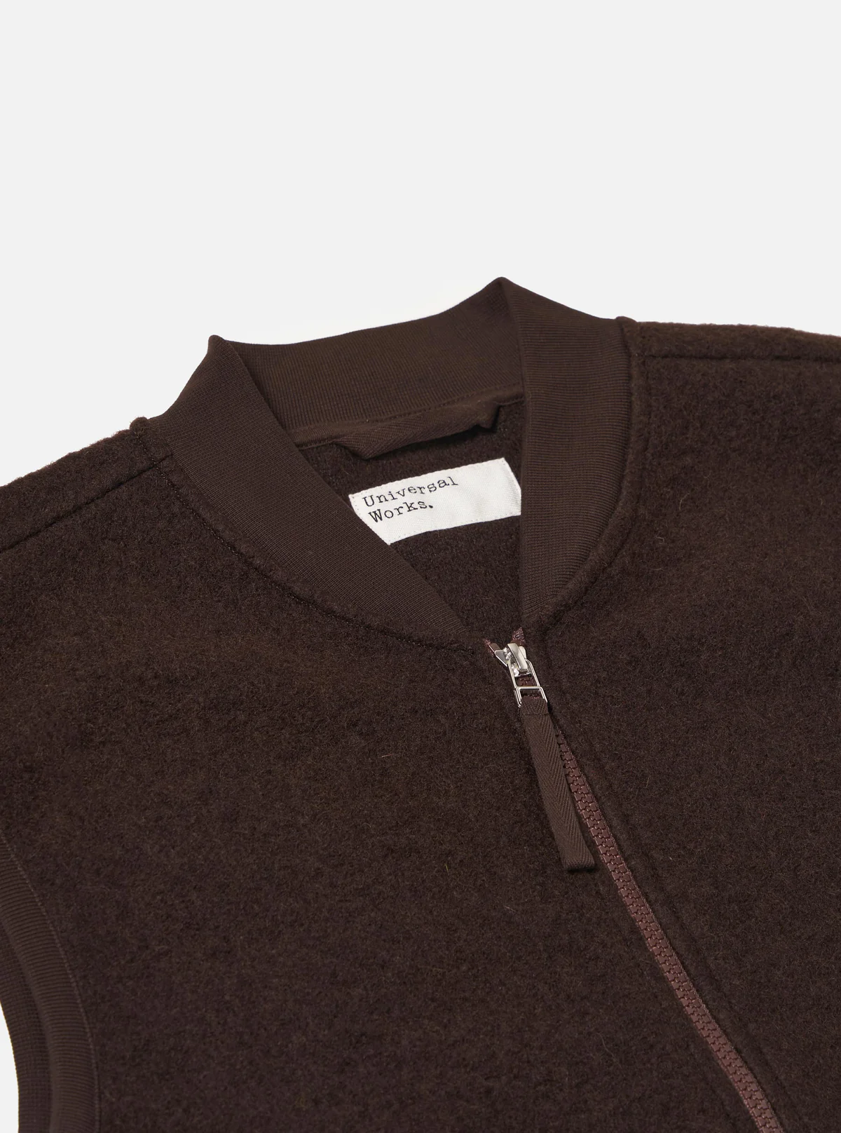 sleeveless zip-up jacket - Image 3