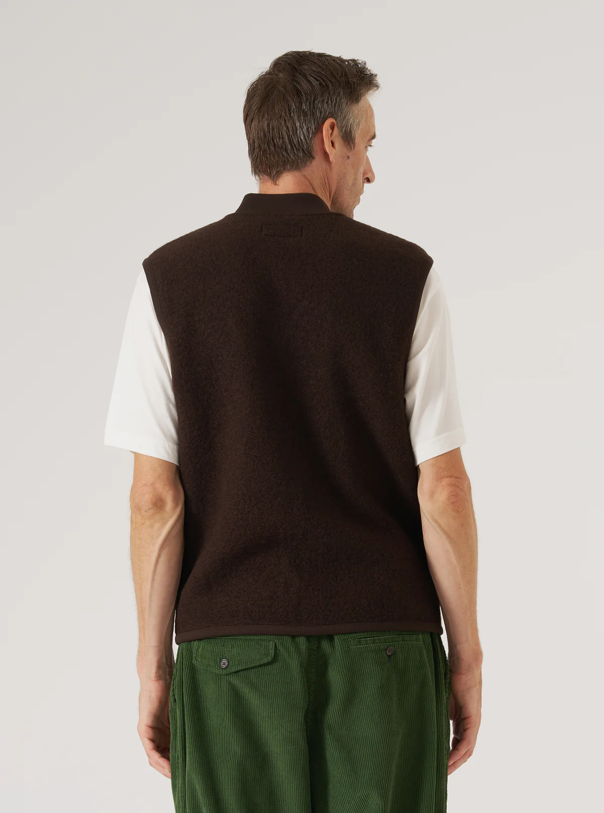 sleeveless zip-up jacket - Image 6