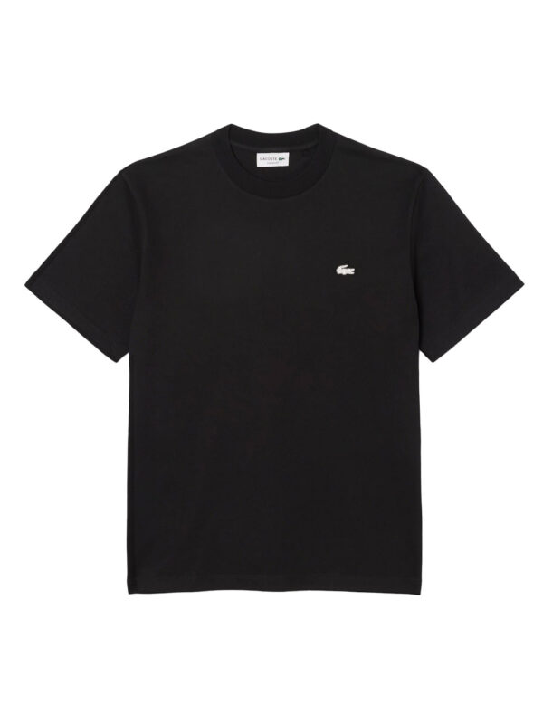 Cotton T-shirt with rhinestones