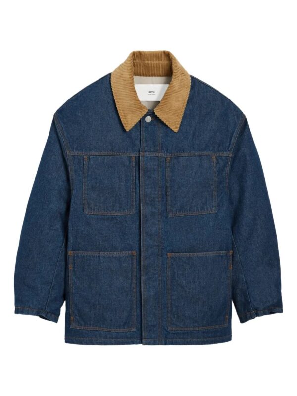 Veste en coton à design matelassé