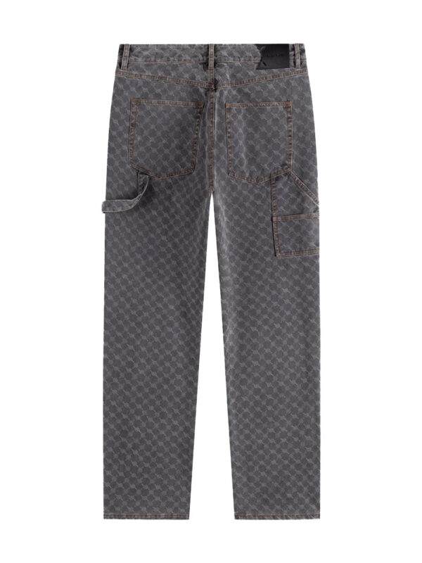 Amba gray monogram jeans - Image 2