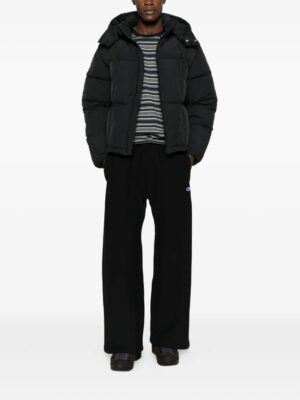 veste matelassée à logo brodé
