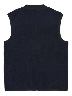 Gilet zippé en laine