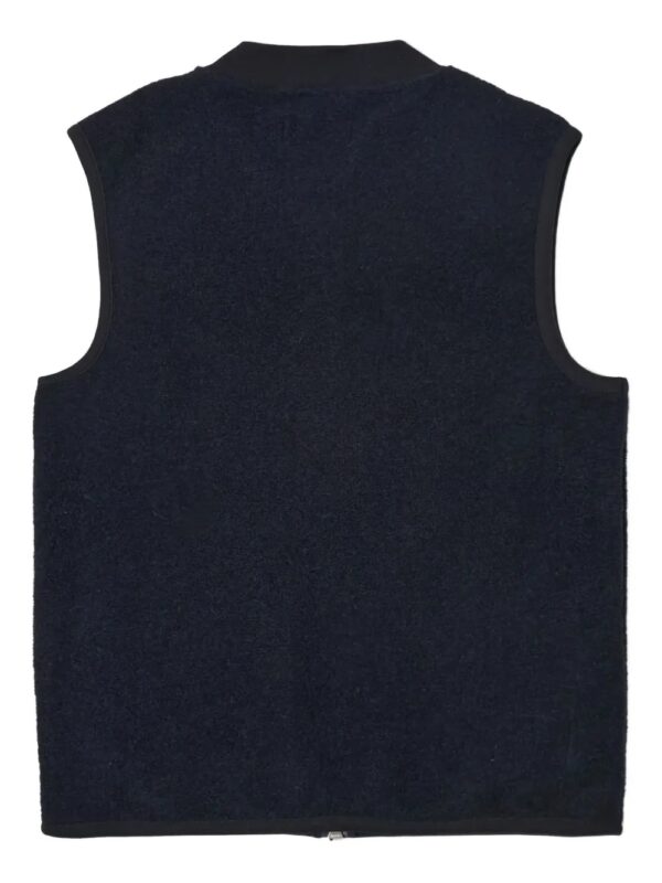 Wool zip-up vest - Image 2