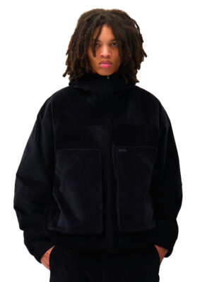 Veste technique en velours côtelé