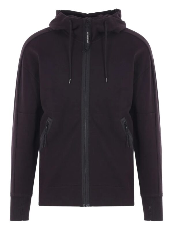 hoodie zippé à détail de lunettes – Image 2