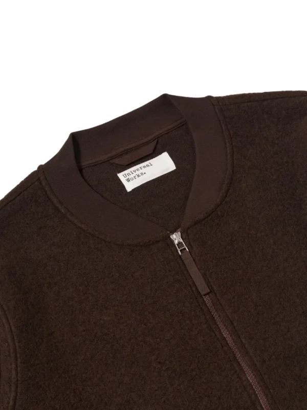 zipped bomber jacket - Image 4
