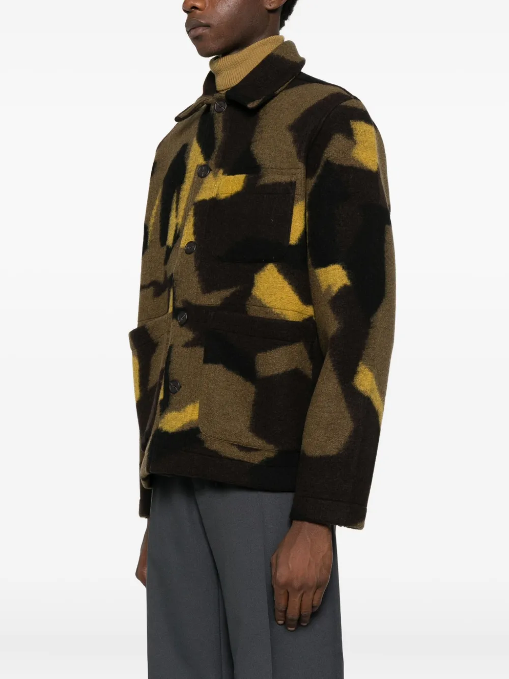 camouflage pattern jacket - Image 2