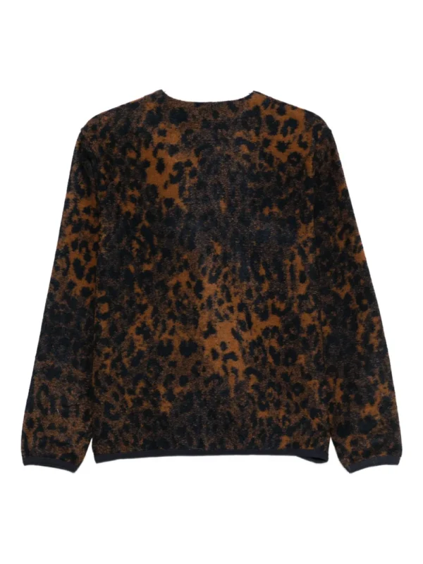 animal print cardigan - Image 2