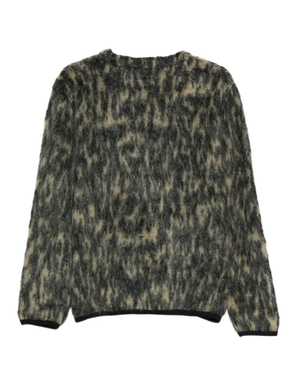 animal print cardigan - Image 2