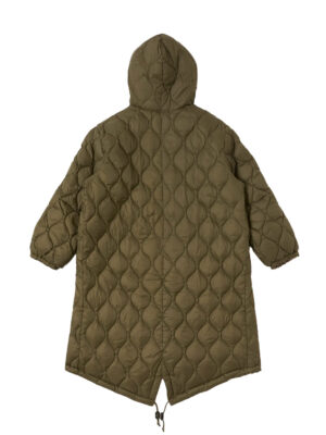 Parka réversible TAION x Universal Works, couleur olive foncé, style militaire