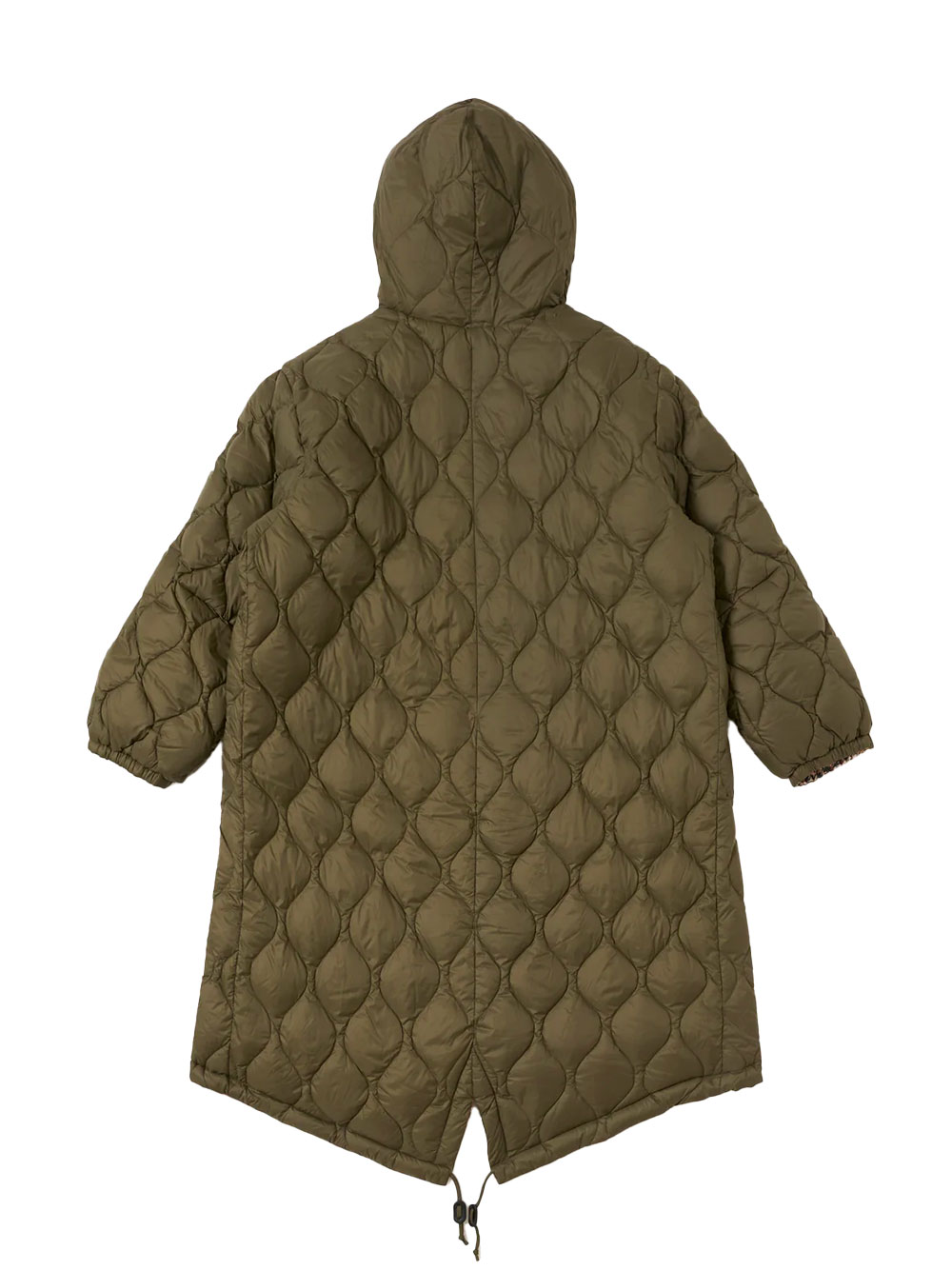 Parka réversible TAION x Universal Works, couleur olive foncé, style militaire – Image 2