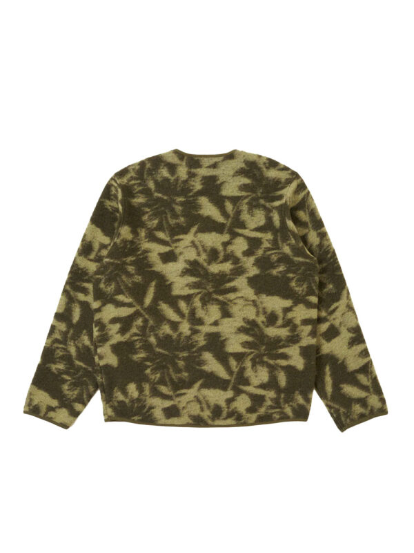Studio Green/Pale Green Zip-Up Fleece Jacket - Image 2