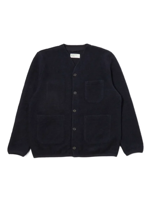 button-up cardigan