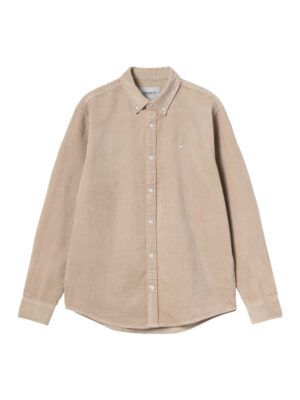 Chemise madison en velours côtelé