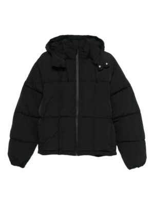 veste matelassée à logo brodé