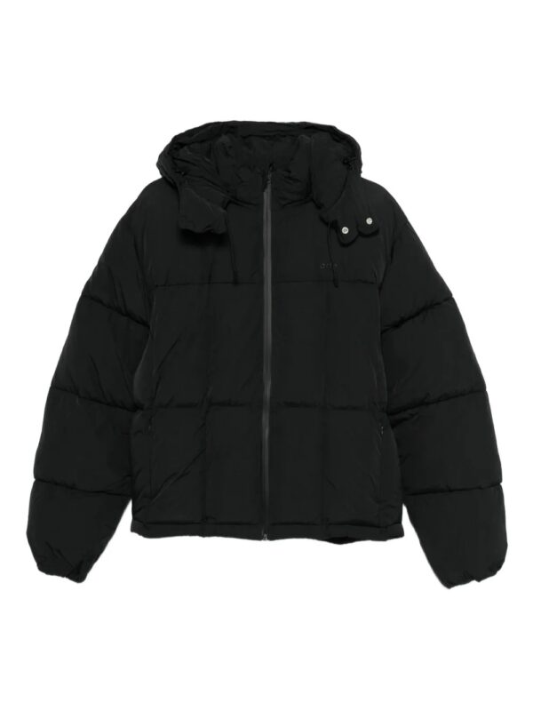 veste matelassée à logo brodé