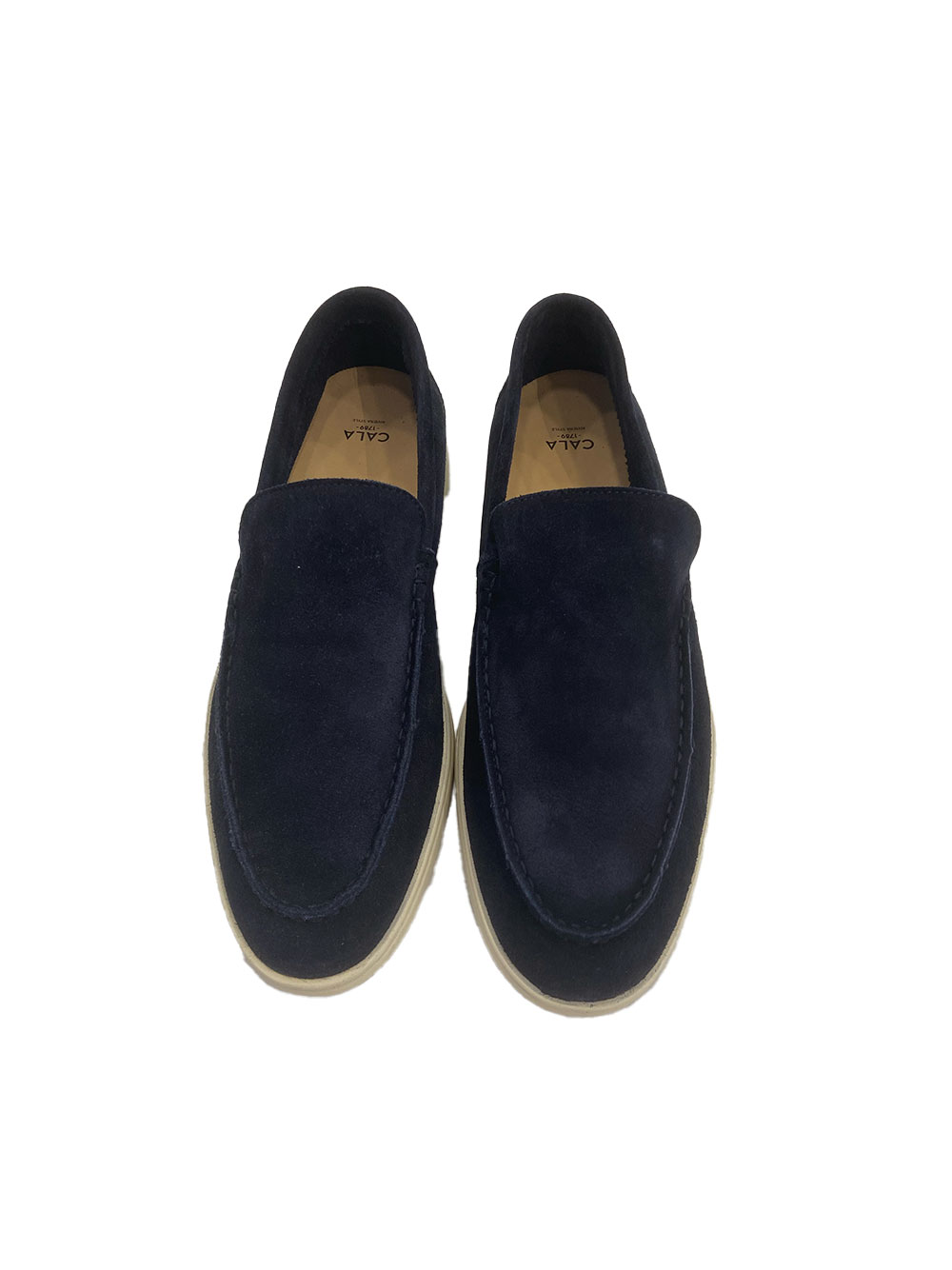 Mocassin en cuir marine RIMINI HARBOR – Image 2