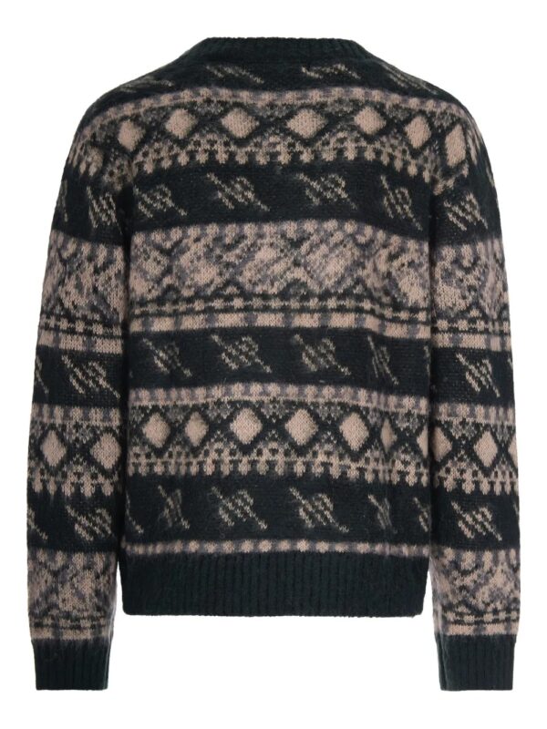 patterned button-up cardigan - Image 2