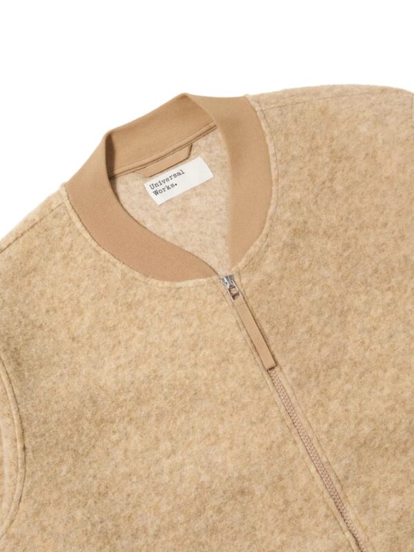 zipped bomber jacket - Image 4