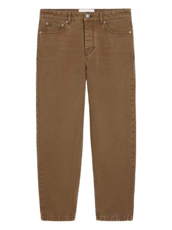 tapered fit jeans