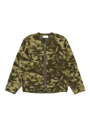Studio Green/Pale Green Zip-Up Fleece Jacket