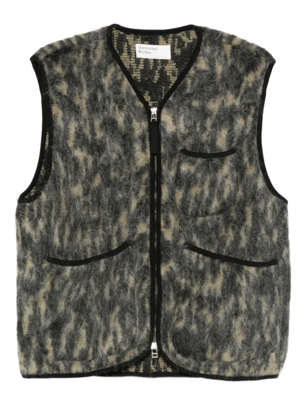 zipped jacket