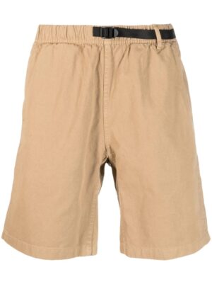 buckle waist shorts