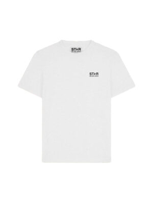 T-shirt Golden Goose Étoile Coton Blanc