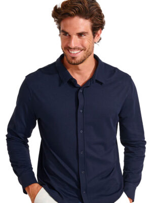 chemise boutonnée à manches longues