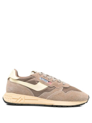 baskets Reelwind en daim à empiècements