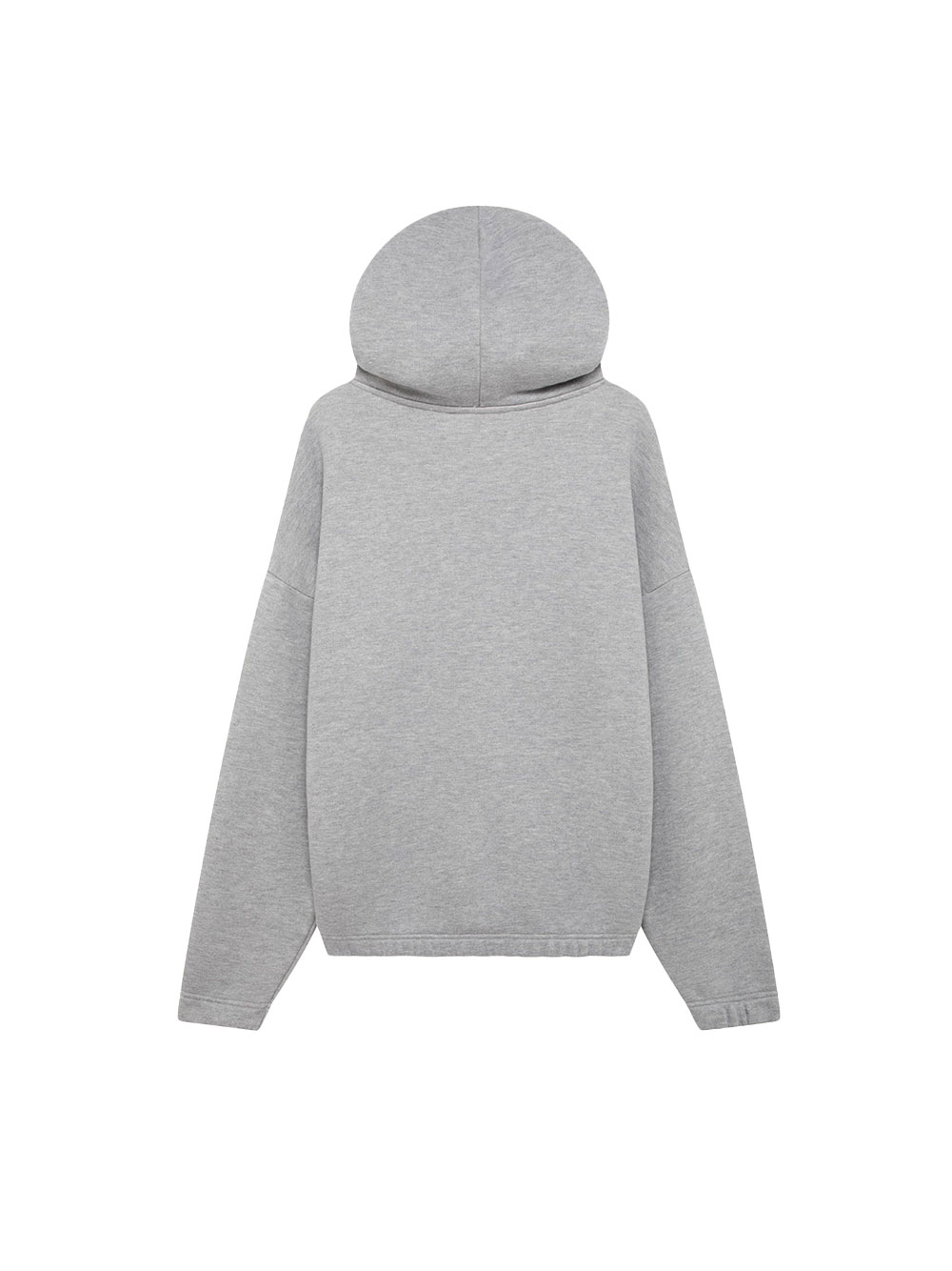 Sweat à capuche zippé avec logo ton sur ton – Image 2