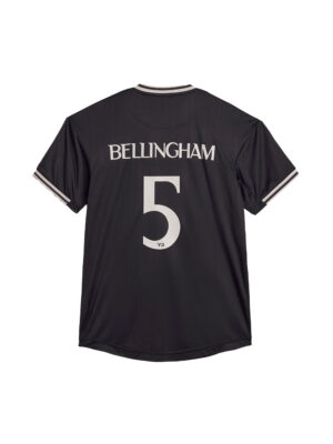 Elite 5 Y-3 Bellingham Football T-shirt, Black Polyester
